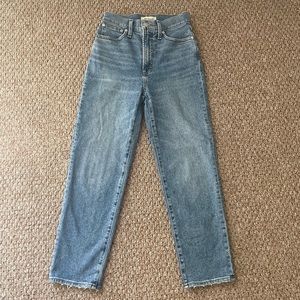 Madewell Vintage Straight Crop Jean